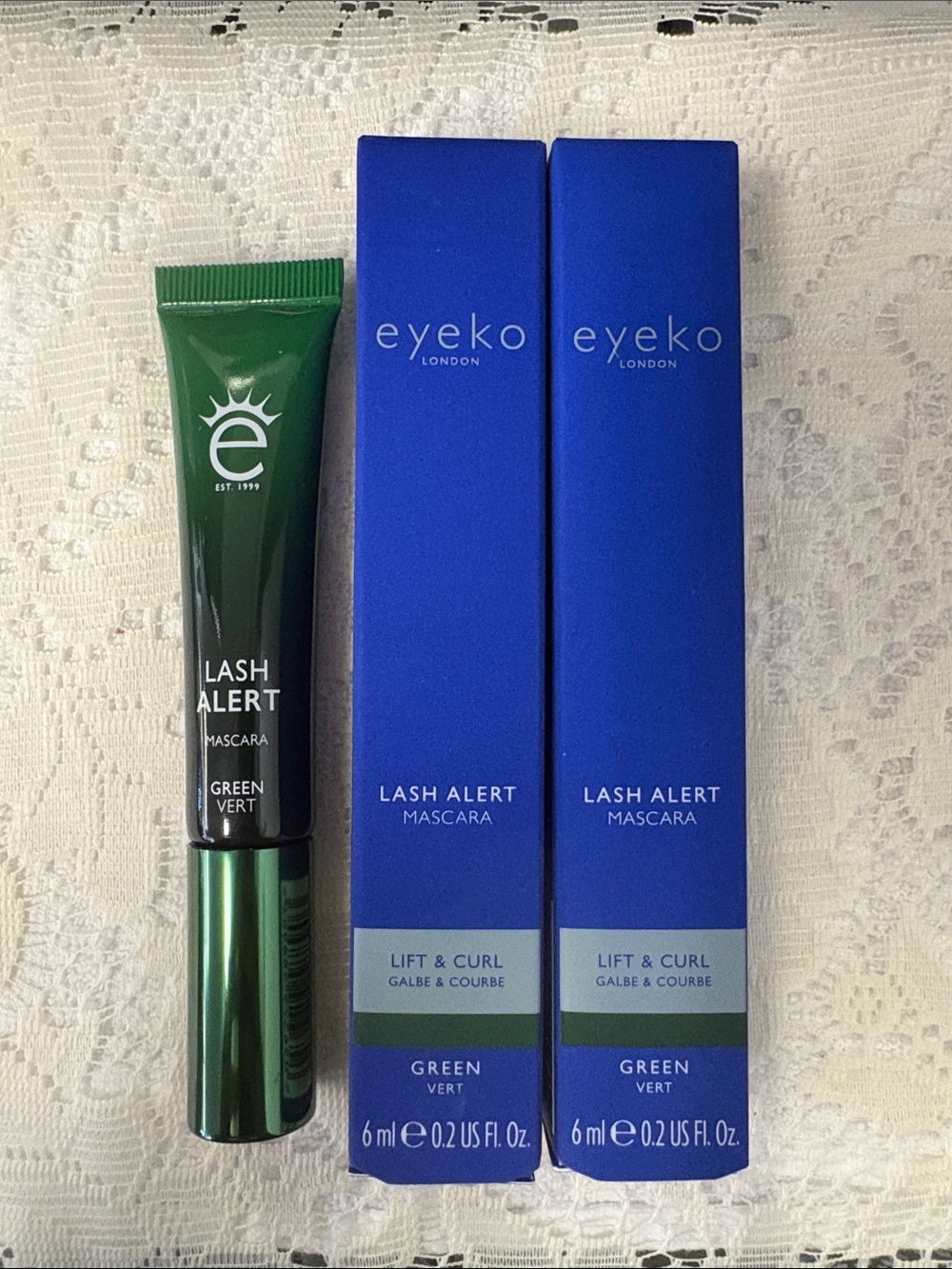 Set of 2 - Eyeko Lash Alert Mascara in Green Full Size